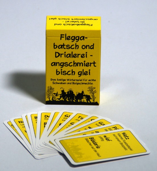 Kartenspiel Fleggabatsch ond Drialerei